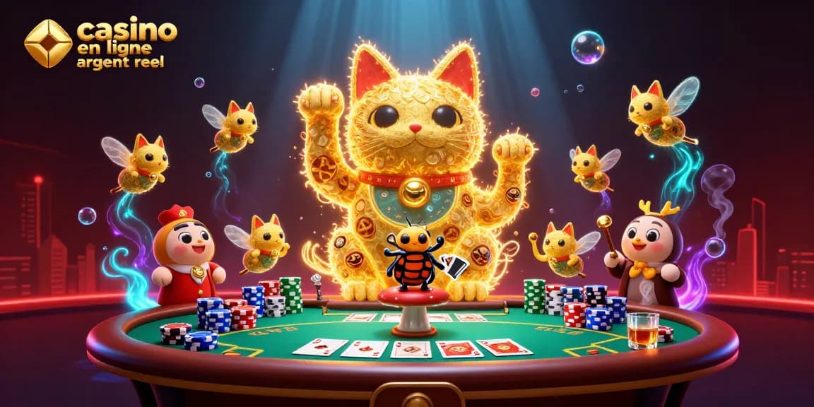 Gagnez avec le meilleur casino en ligne argent réel grâce à une expérience immersive et captivante.