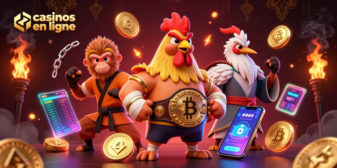 Profitez de jeux captivants dans les casinos en ligne avec des personnages vibrants.