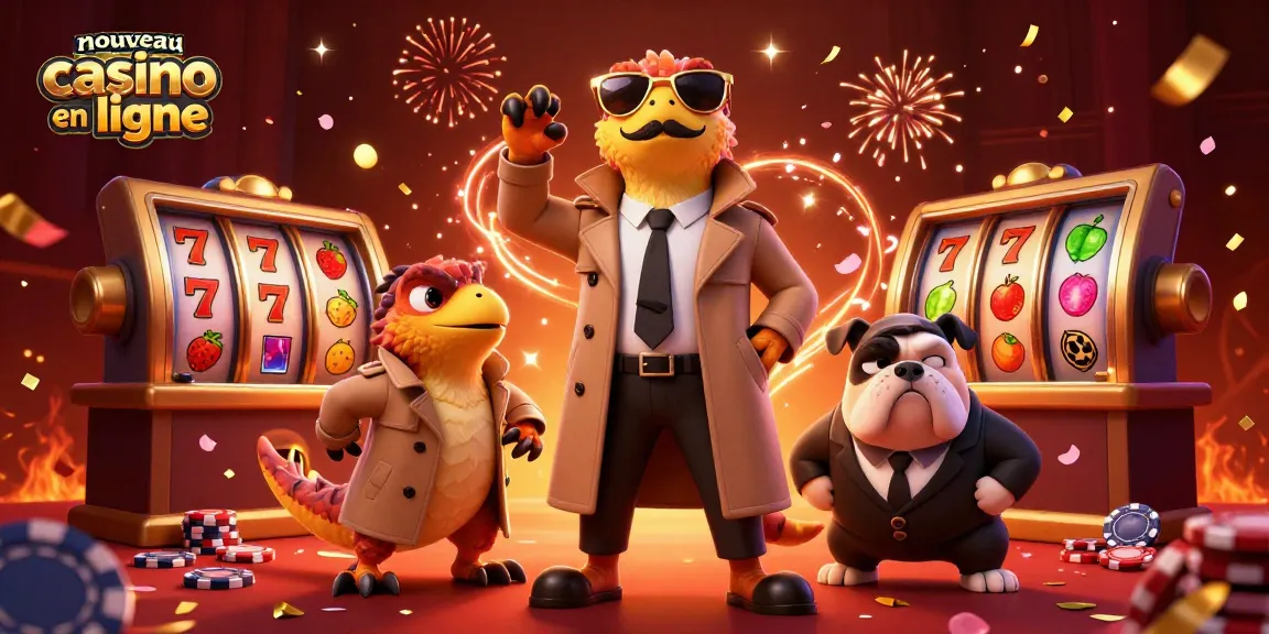 Éveiller vos sens dans un nouveau casino en ligne avec des raptors et des jets de confettis.