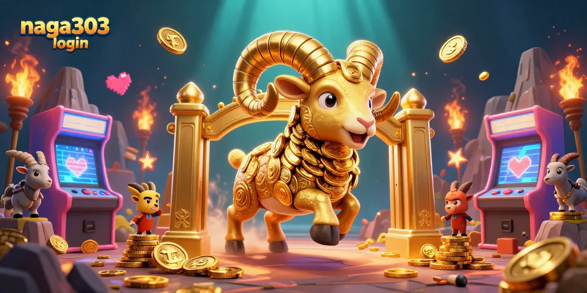 Engage in Naga303 login with dynamic gaming action amidst an ultra-detailed 3D casino scene.