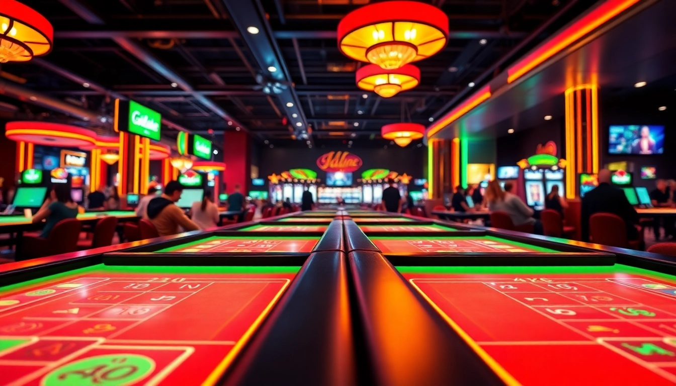 Experience the excitement of Online casino UK with vibrant gaming action and lively atmosphere.