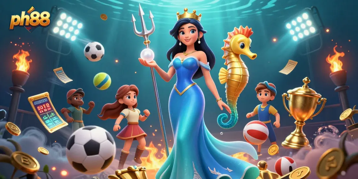 Experience winning strategies and excitement at ph88, a dynamic online betting platform featuring vibrant sports-themed visuals.