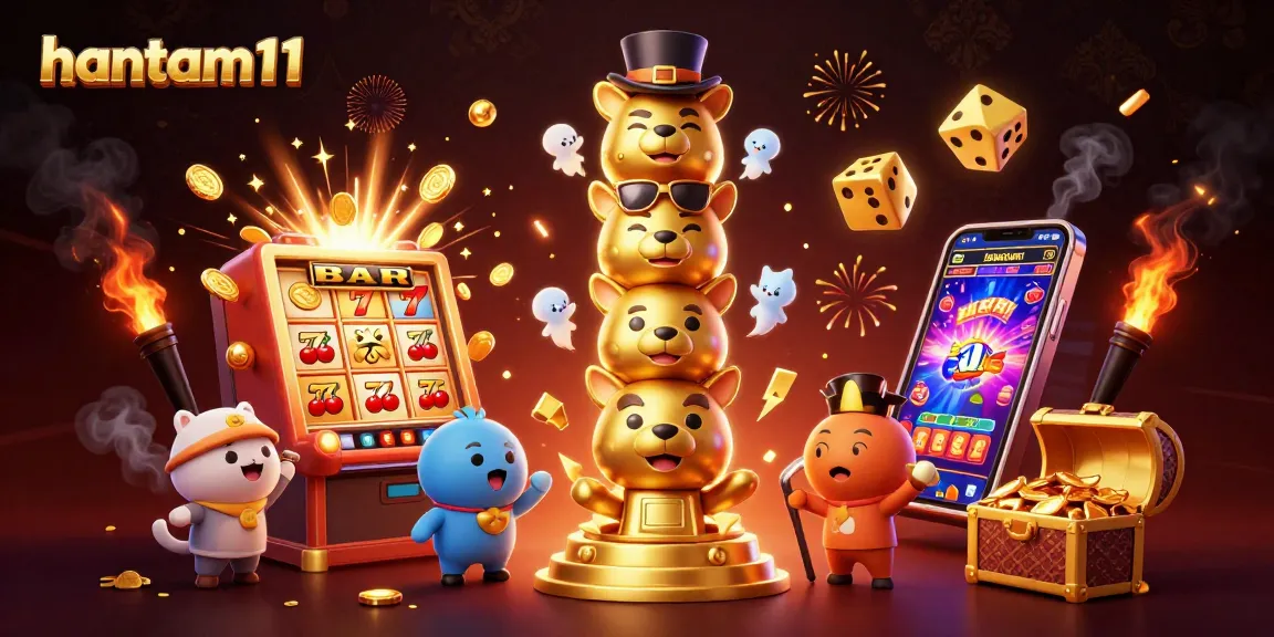 Spin to win at hantam11 with vibrant 3D slot action and bright casino features.