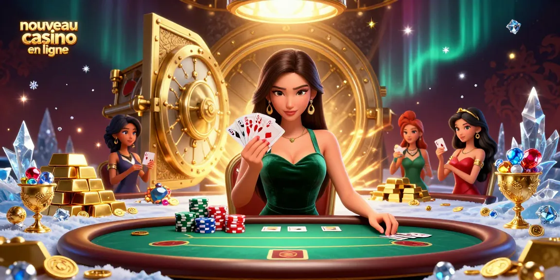 Découvrez un gameplay captivant dans un nouveau casino en ligne avec une action de poker élégante et des trésors scintillants.