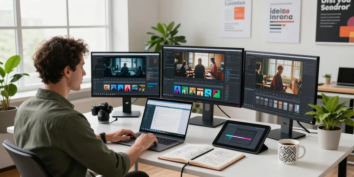 Creating professional videos with ai seedance 2.0 in a modern workspace with vibrant tools and technology.