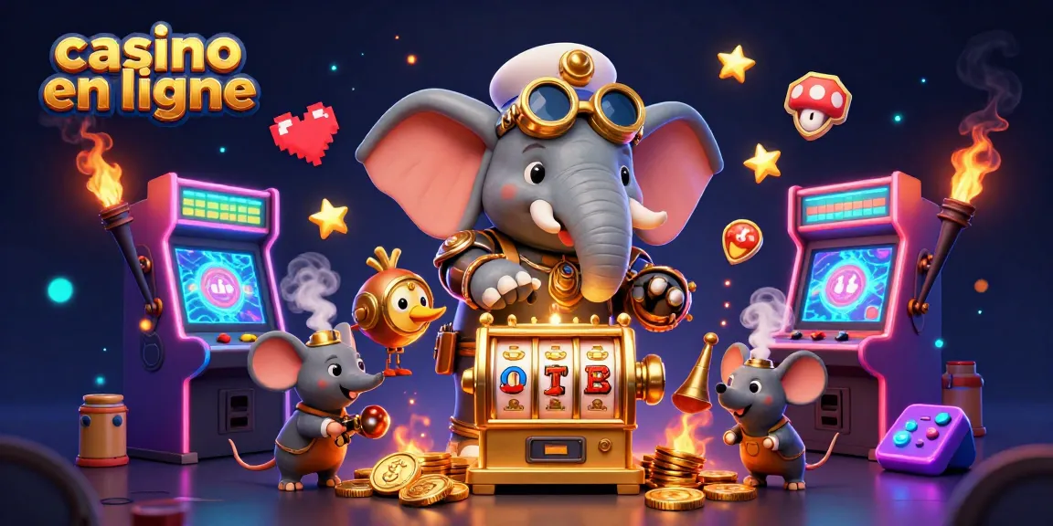 Gagnez au casino en ligne avec des machines à sous aux éléments captivants.