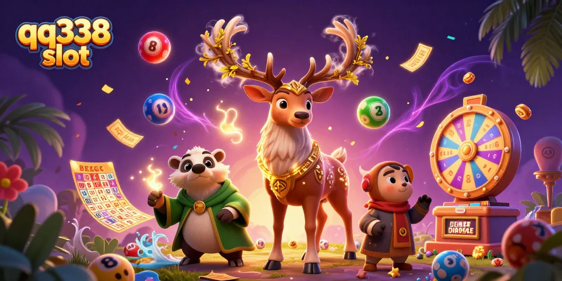 Engage with the vibrant qq338 slot universe filled with mystical creatures and lottery excitement.