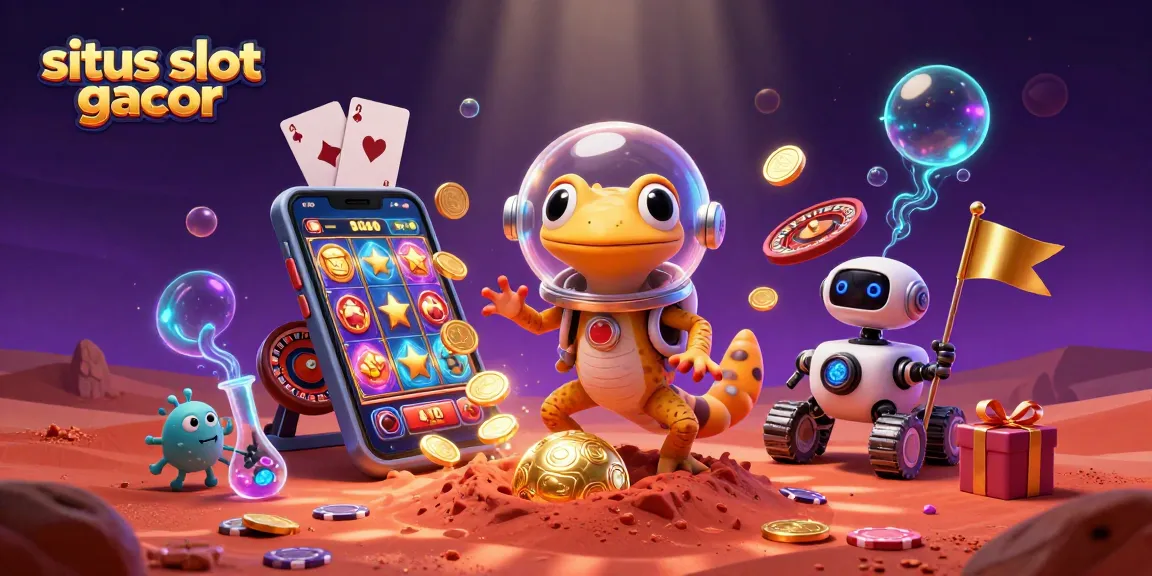 Discover exciting gameplay with situs slot gacor as a Martian gecko uncovers a hidden casino.