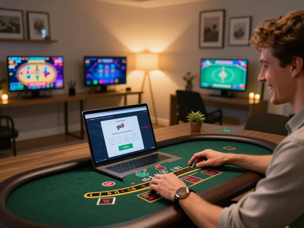 Enjoying thrilling gameplay at link go8 online casino with live dealer blackjack experience.