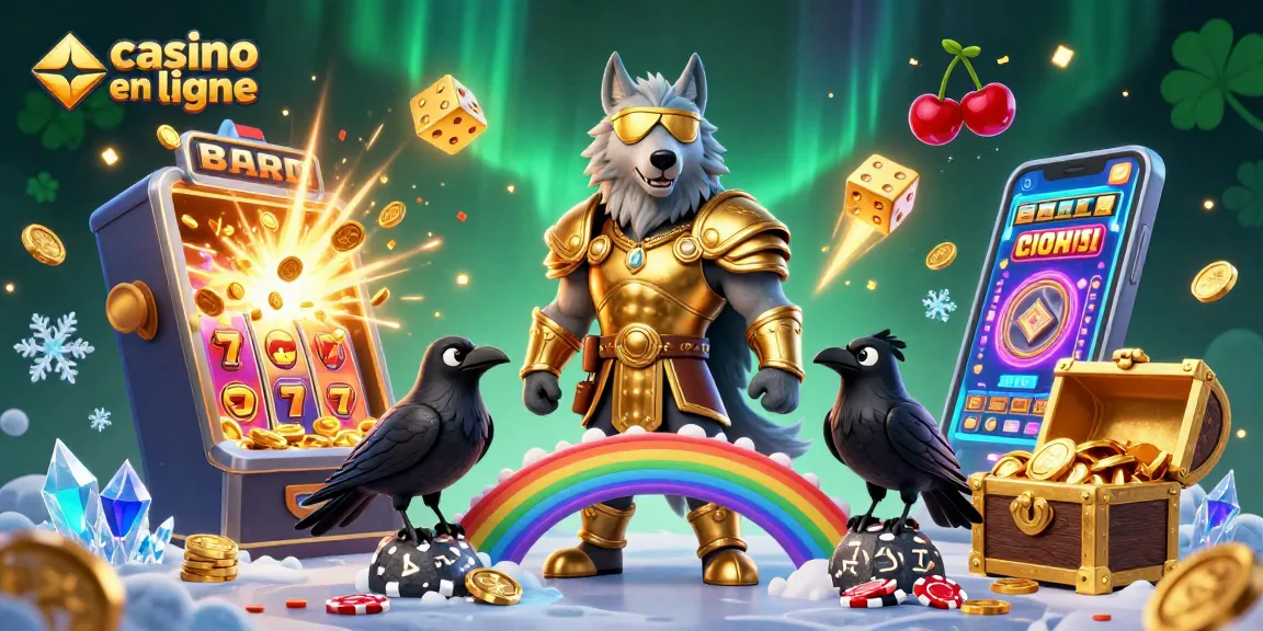 Profitez de l'univers du casino en ligne avec des personnages captivants et jackpots éclatants.