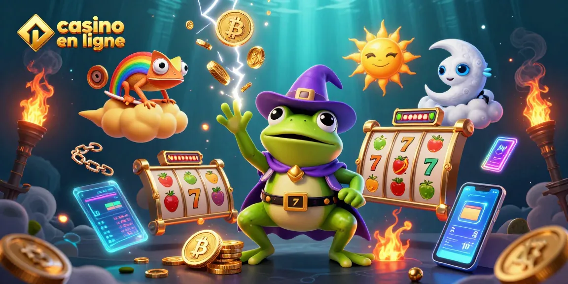 Découvrez le casino en ligne avec des jeux captivants et des symboles chanceux d'argent.