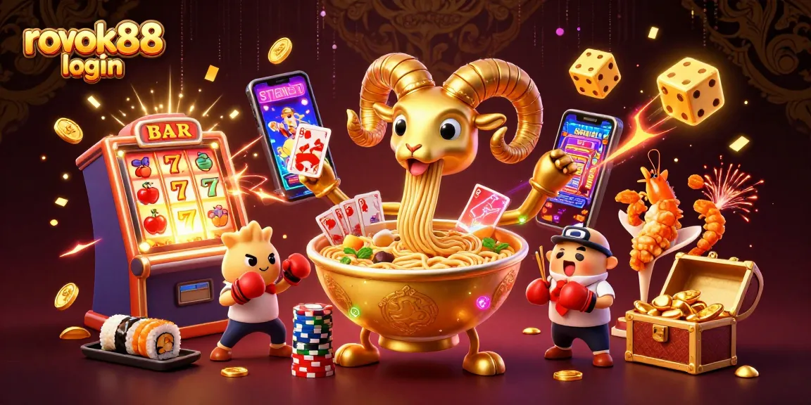 Join the excitement at rokok88 login with animated characters celebrating in a vibrant casino scene!