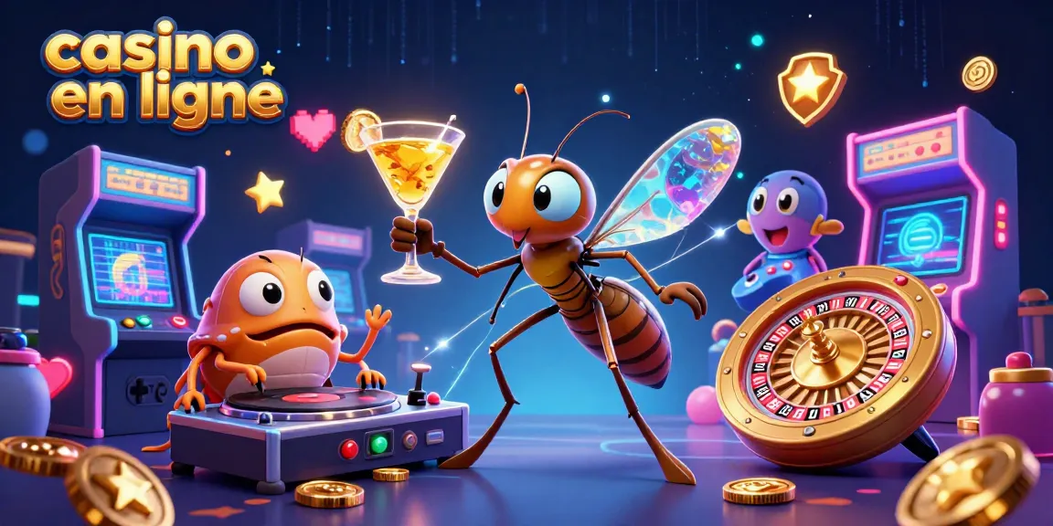 Des joueurs s'amusent dans un casino en ligne dynamique, incluant une ambiance de jeu fascinante