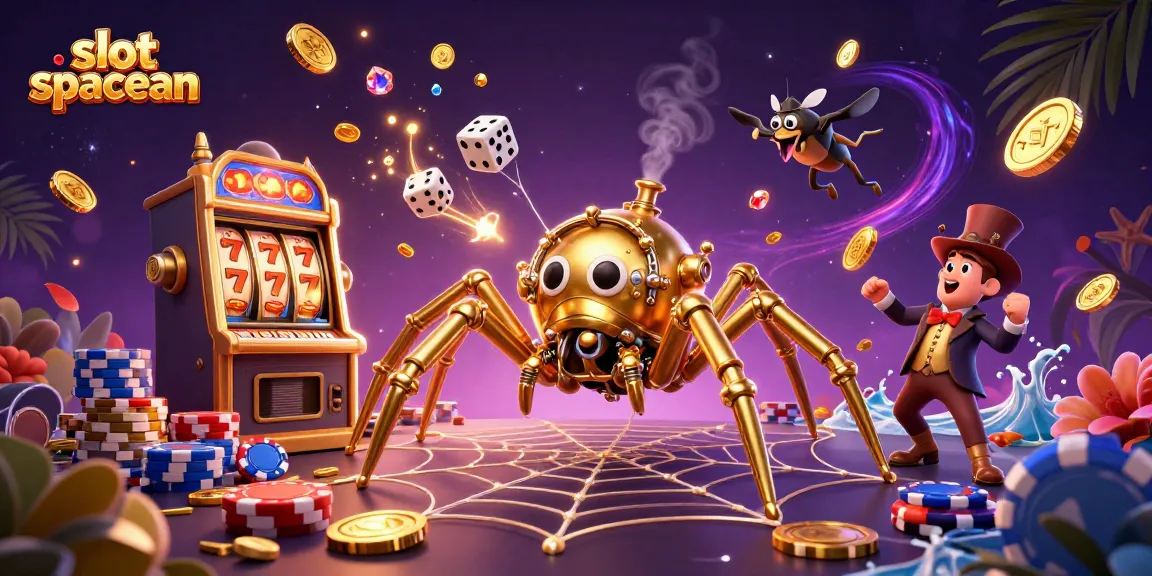 Experience the excitement of slot spaceman with vibrant gaming elements and a captivating scene.
