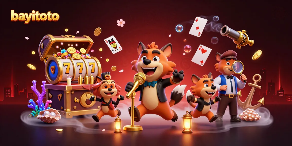 Join the fun at bayitoto's casino with hyenas mixing drinks and telling jokes!