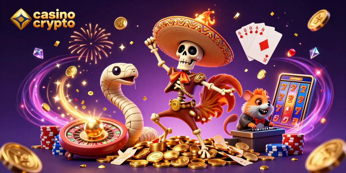 Attiva il tuo divertimento nel casino crypto con personaggi festosi e vincite scintillanti.