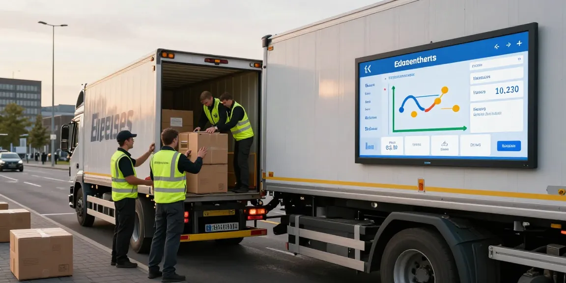 Schnelltransport von Dortmund mit modernen LKWs und digitaler Verfolgung für effektive Logistik