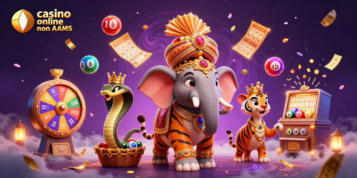 Gioca divertendoti nei casino online non AAMS con giochetti di lotteria e premi scintillanti