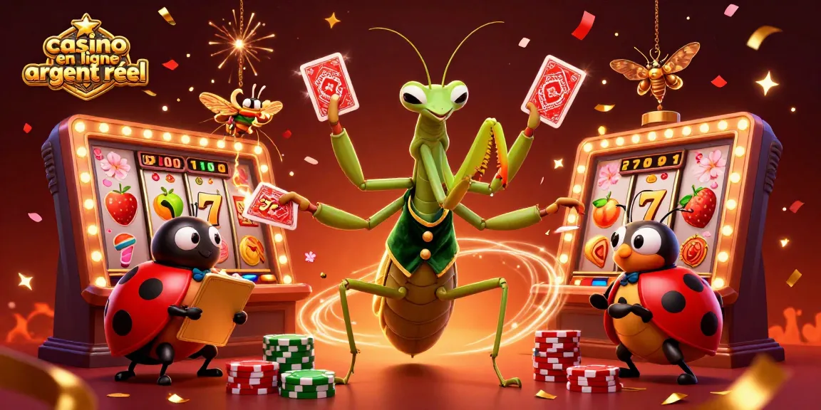 Jouez pour de l'argent réel dans un casino en ligne argent réel avec des personnages colorés et des éléments dynamiques.