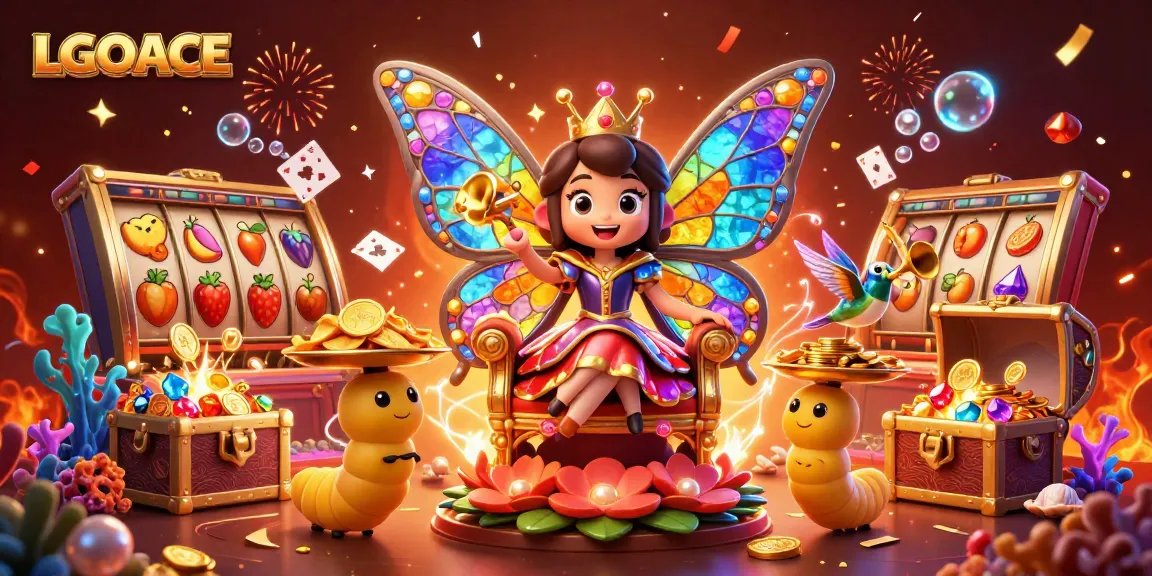 LGOACE brings excitement to slot gaming with colorful characters and rich casino visuals.