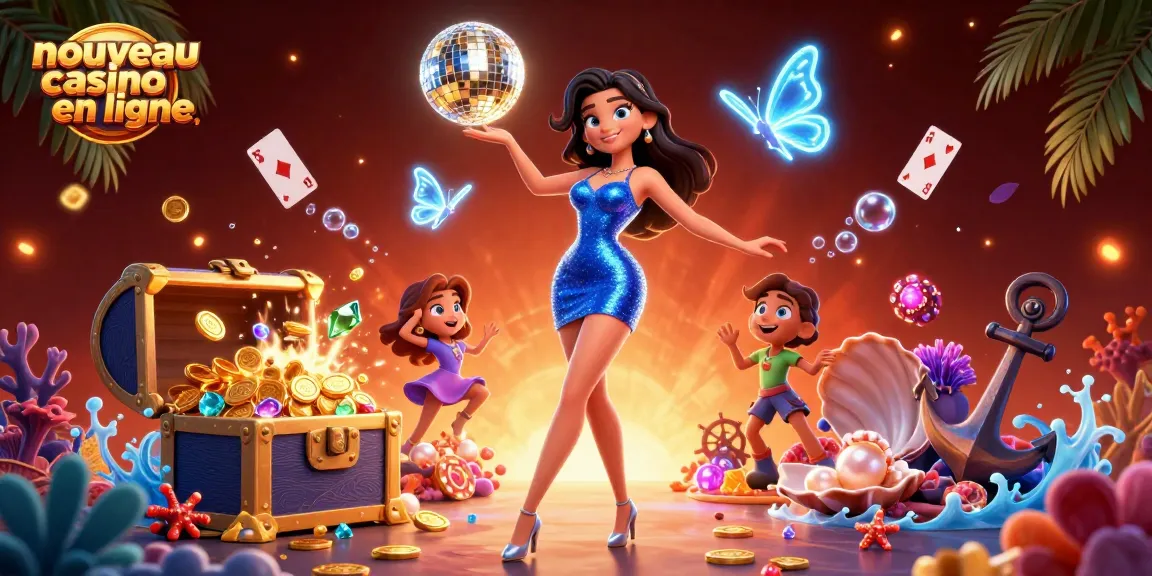 Vivez une expérience de jeu passionnante dans un nouveau casino en ligne avec des personnages dynamiques et des éléments de casino vibrants.
