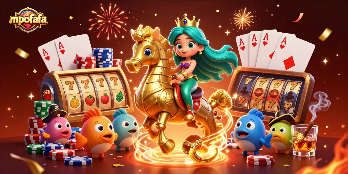 Play interactive slots at mpofafa while enjoying a magical underwater adventure with characters