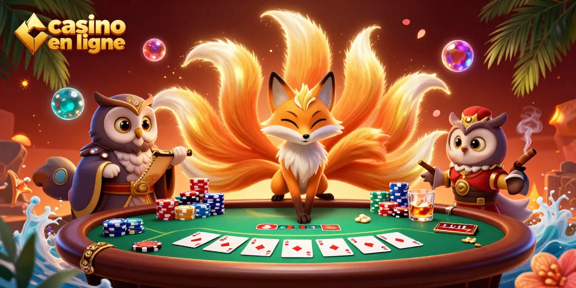 Jouez au casino en ligne avec des éléments de poker captivants, poker et esprit de la chance.