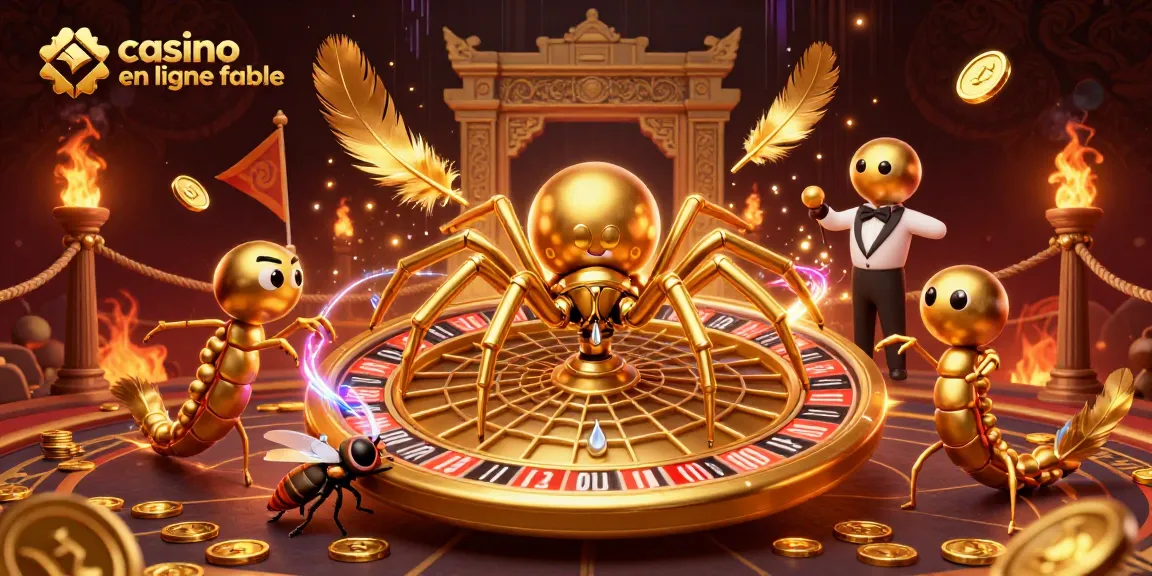 Jouer sur un casino en ligne fiable avec des personnages animés captivants dans un décor énergique.