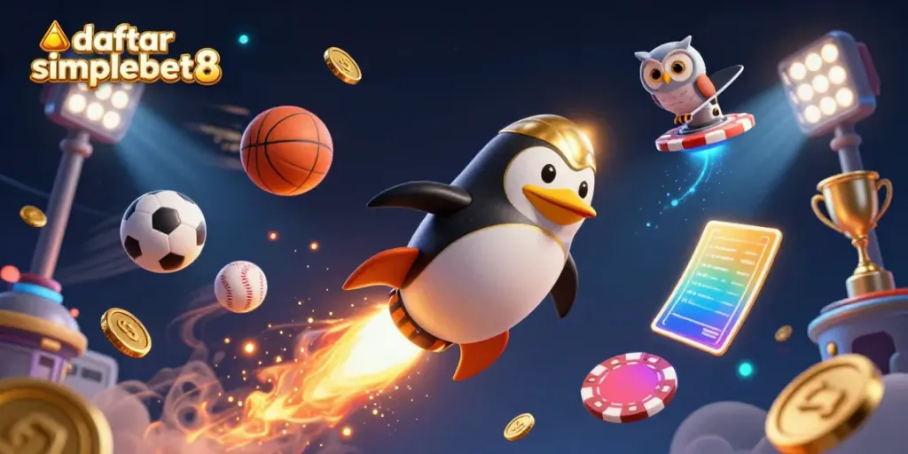 Engage in thrilling gameplay with daftar simplebet8 through vibrant animated casino elements.