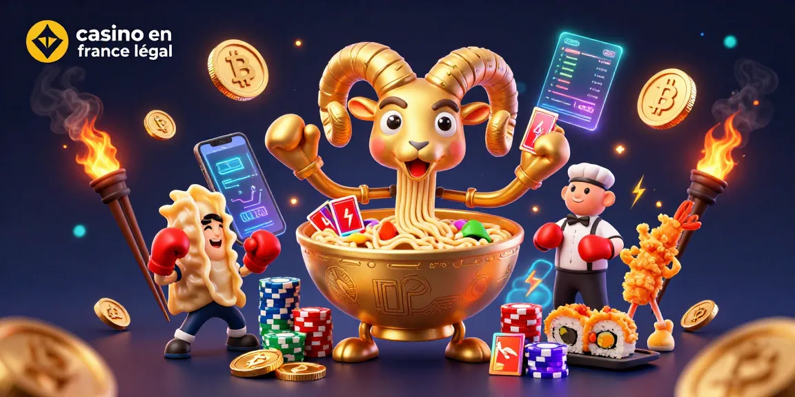 Jouez sur un casino en ligne légal en France avec des personnages animés représentant l'excitation du jeu.