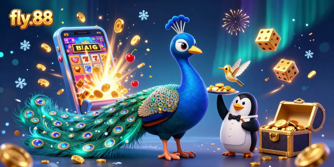 Experience excitement and winning strategies at fly.88 with brightly colored slot machines and casino games.