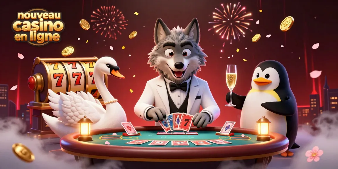 Découvrez l'essence vibrante du nouveau casino en ligne avec des jeux de machines à sous animés et des personnages dynamiques.