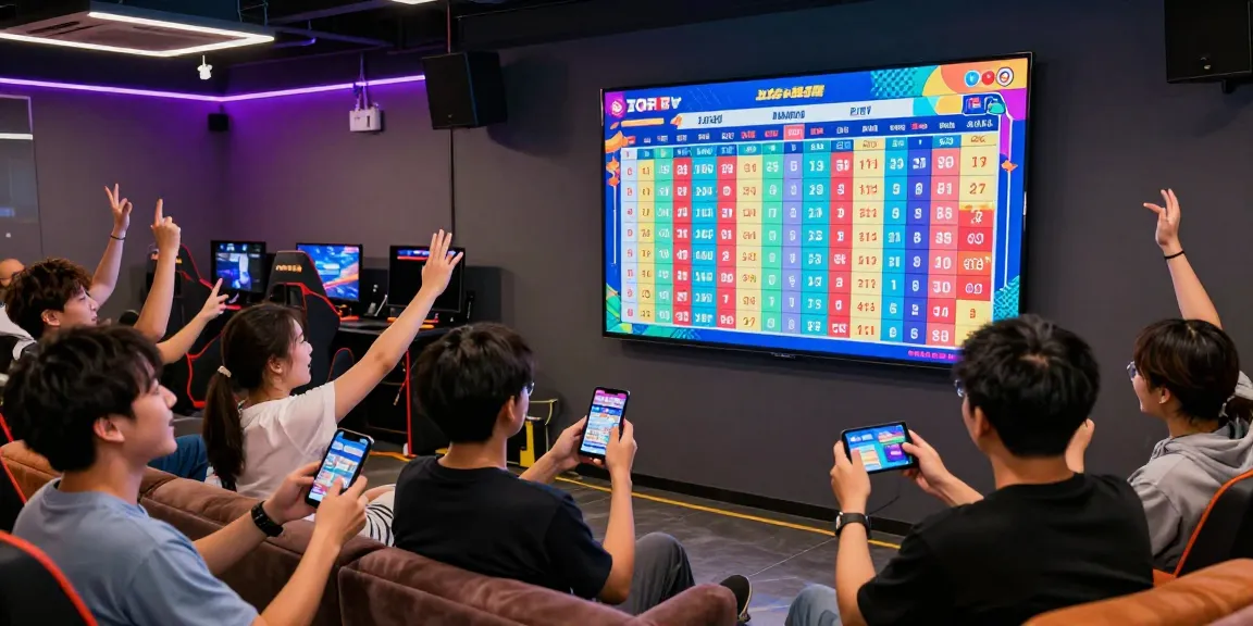 Exciting live draw toto macau event with diverse participants eagerly checking their winning numbers.